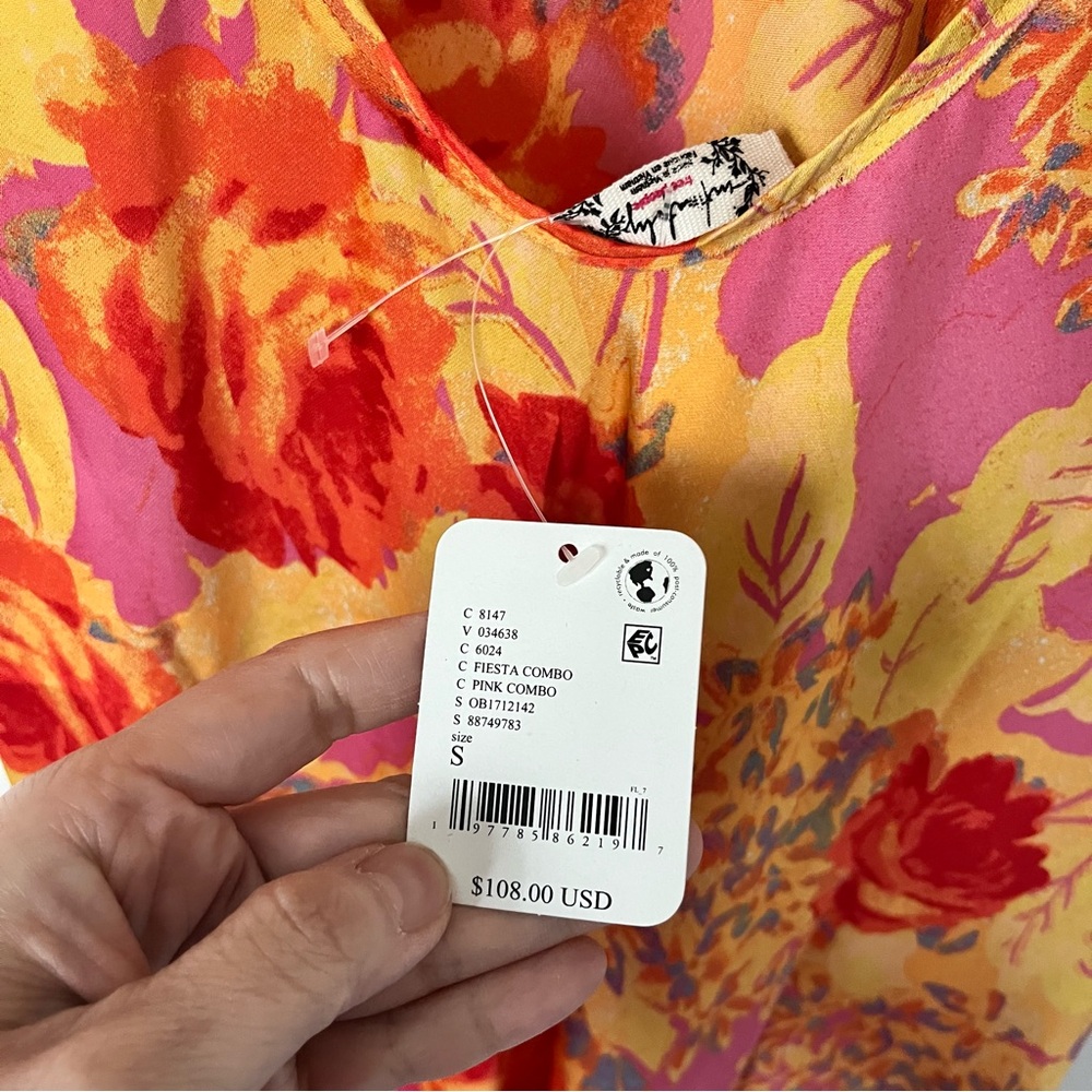 NWT Free People Intimately Free Worth the wait slip dress S - Picture 10 of 11
